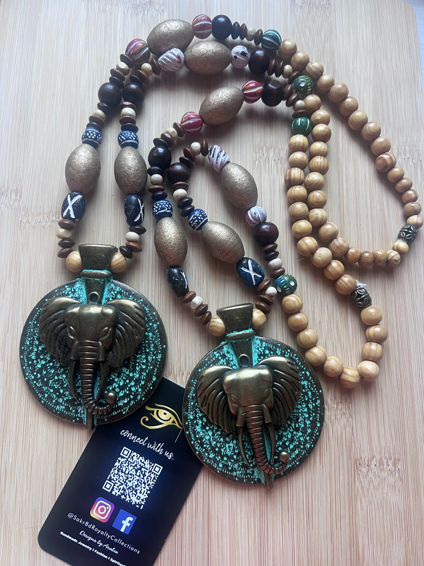 Tailsman Elephant Necklace