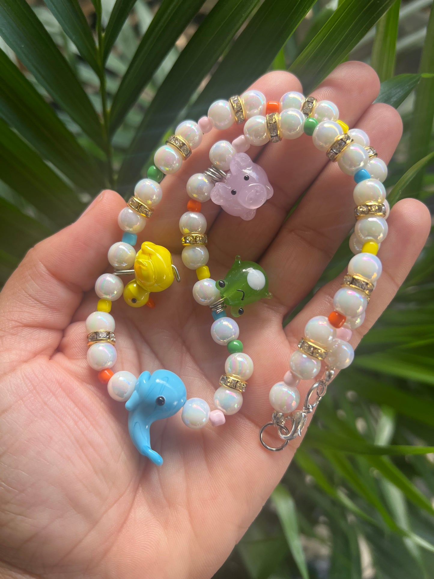 The Animal Crew Pearl Choker
