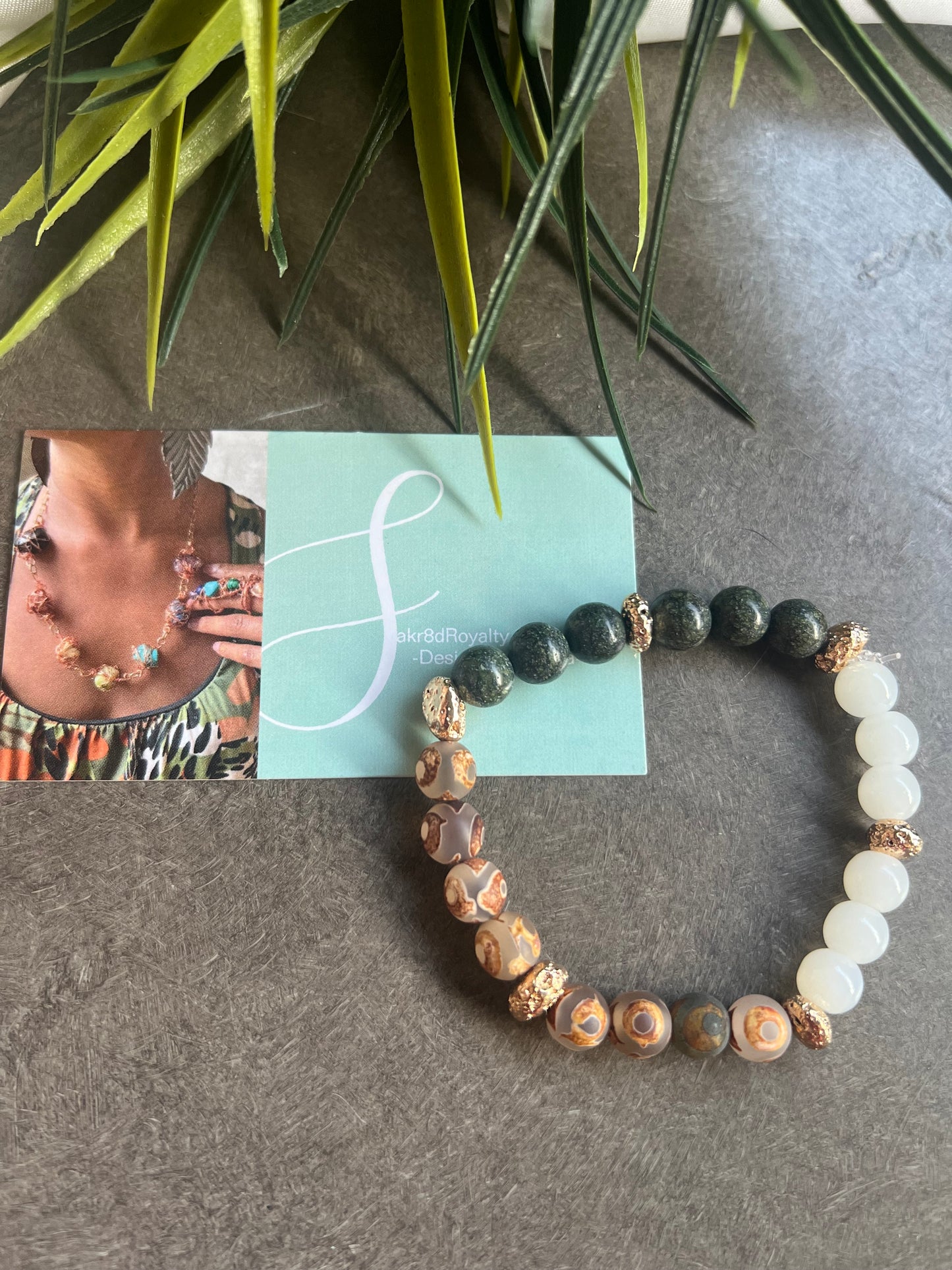 Unisex Stone Bracelet