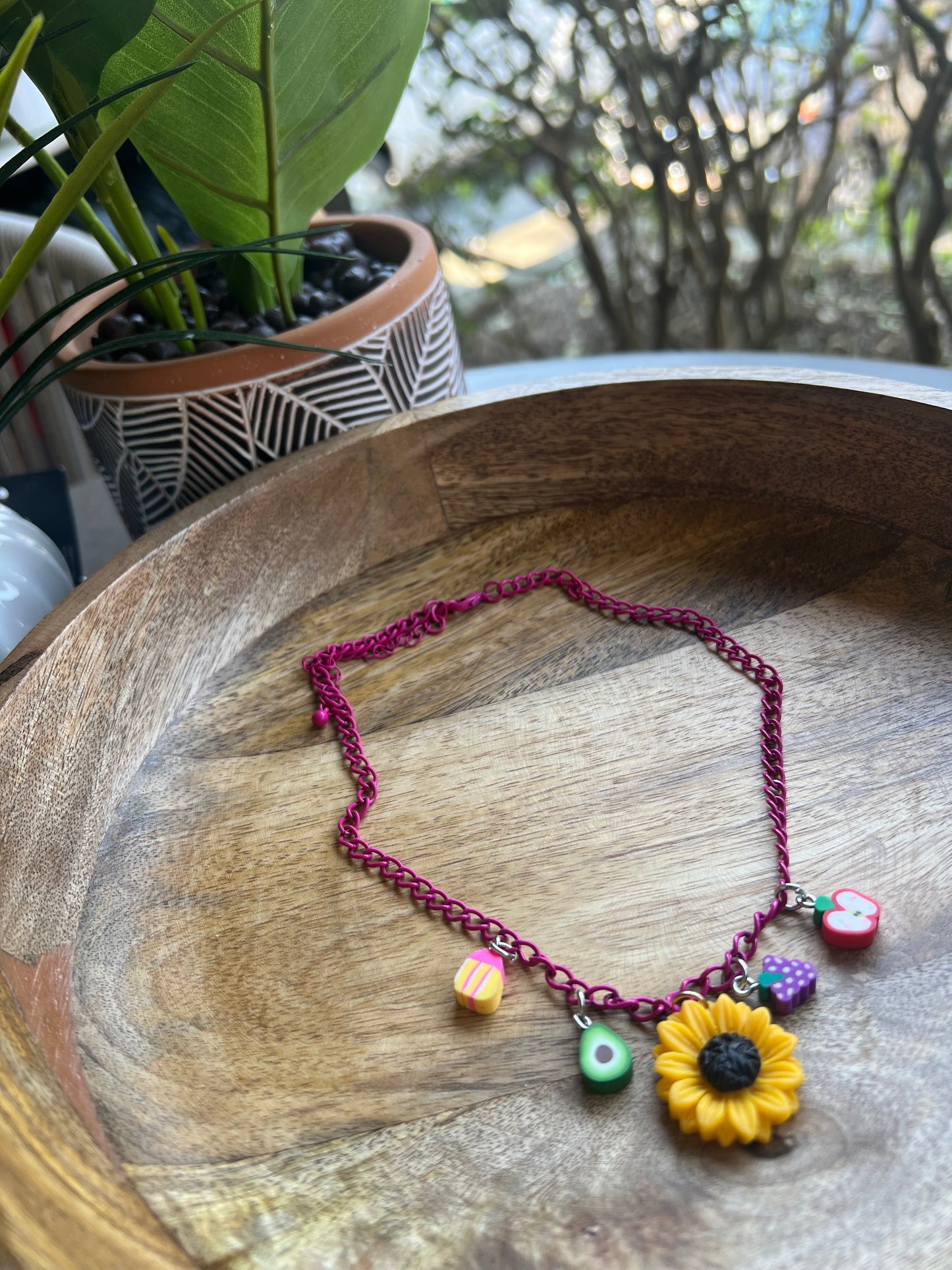 Sunflower Necklace