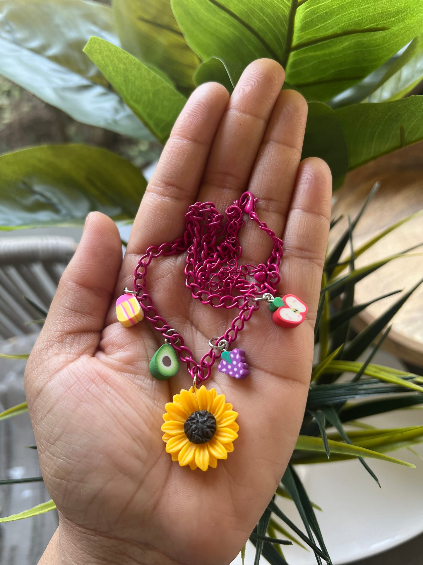 Sunflower Necklace