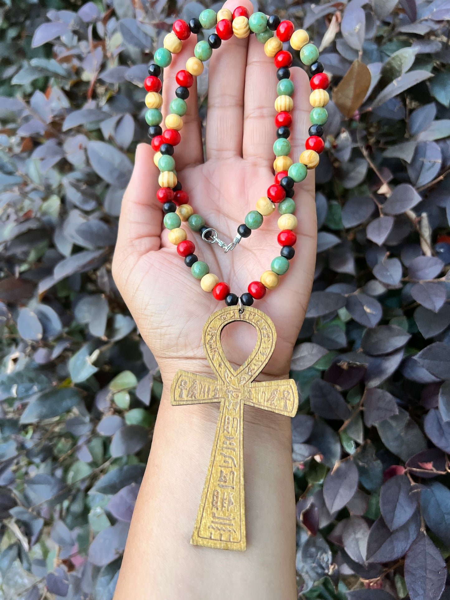 Juneteenth Ankh Necklace
