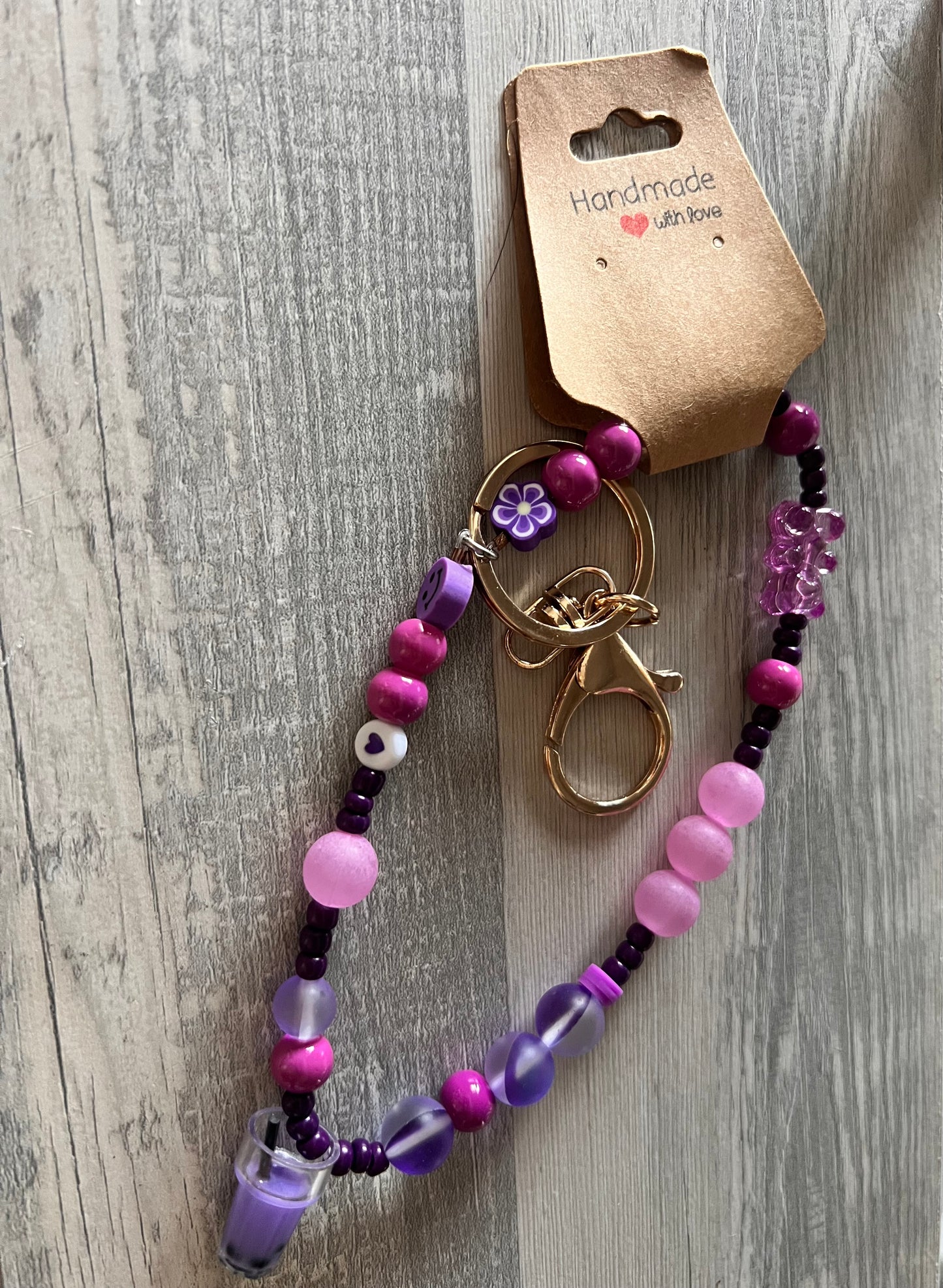 Purple Keychain