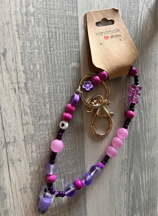 Purple Keychain