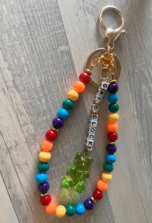 Gay O Clock Keychain