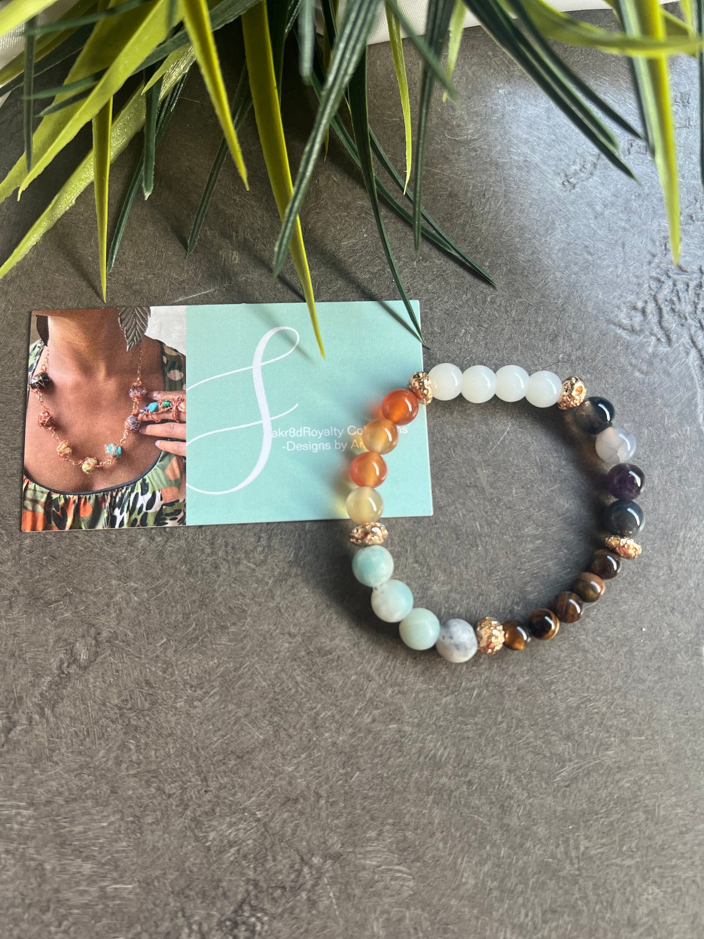 Unisex Stone Bracelet