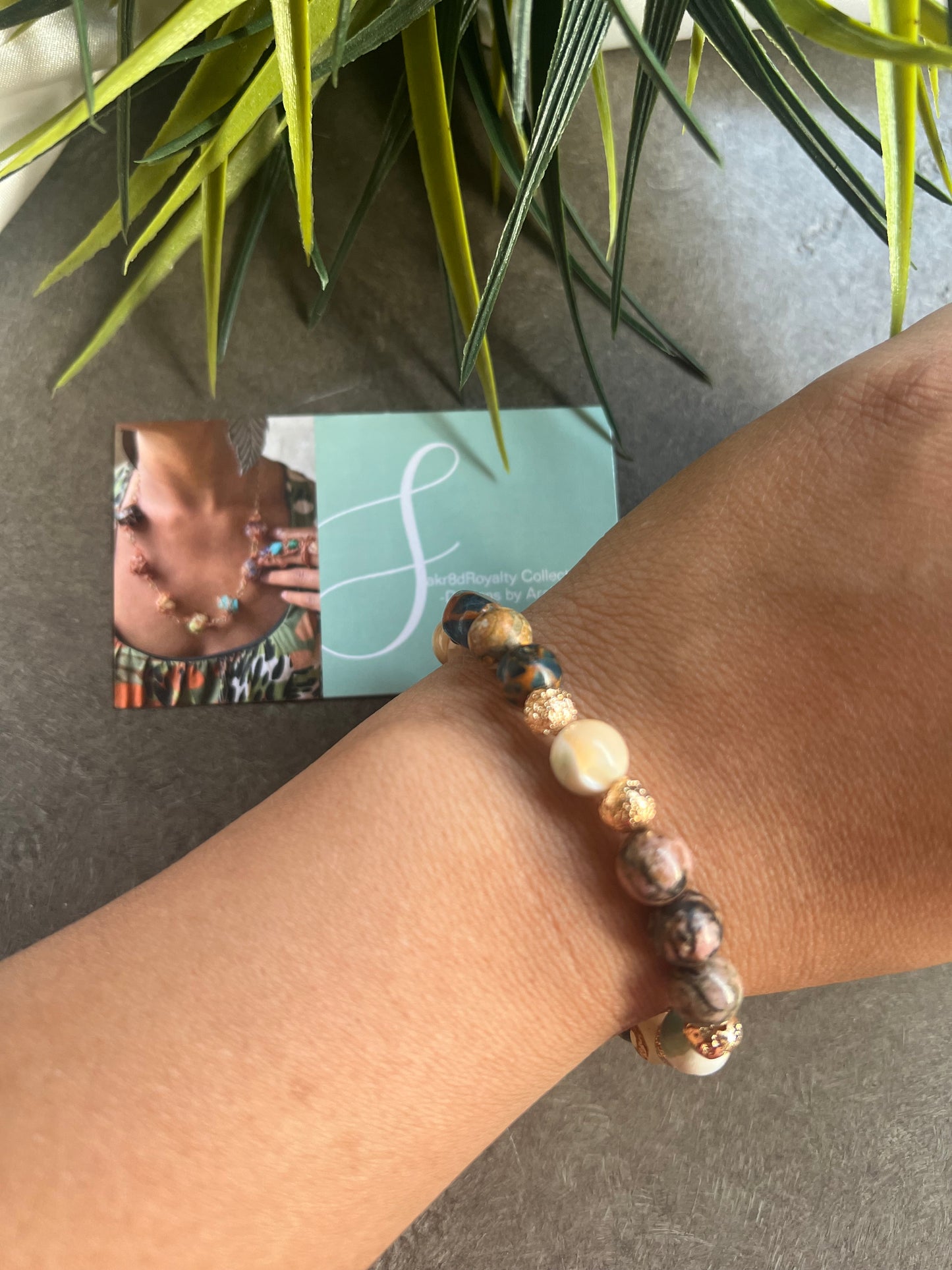 Unisex Stone Bracelet