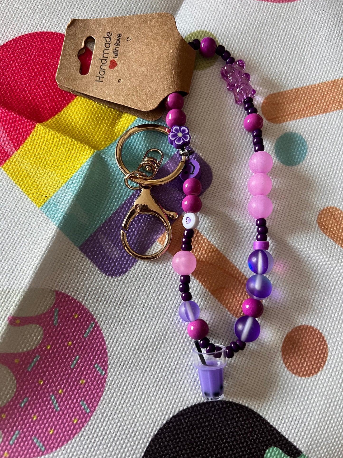 Purple Keychain