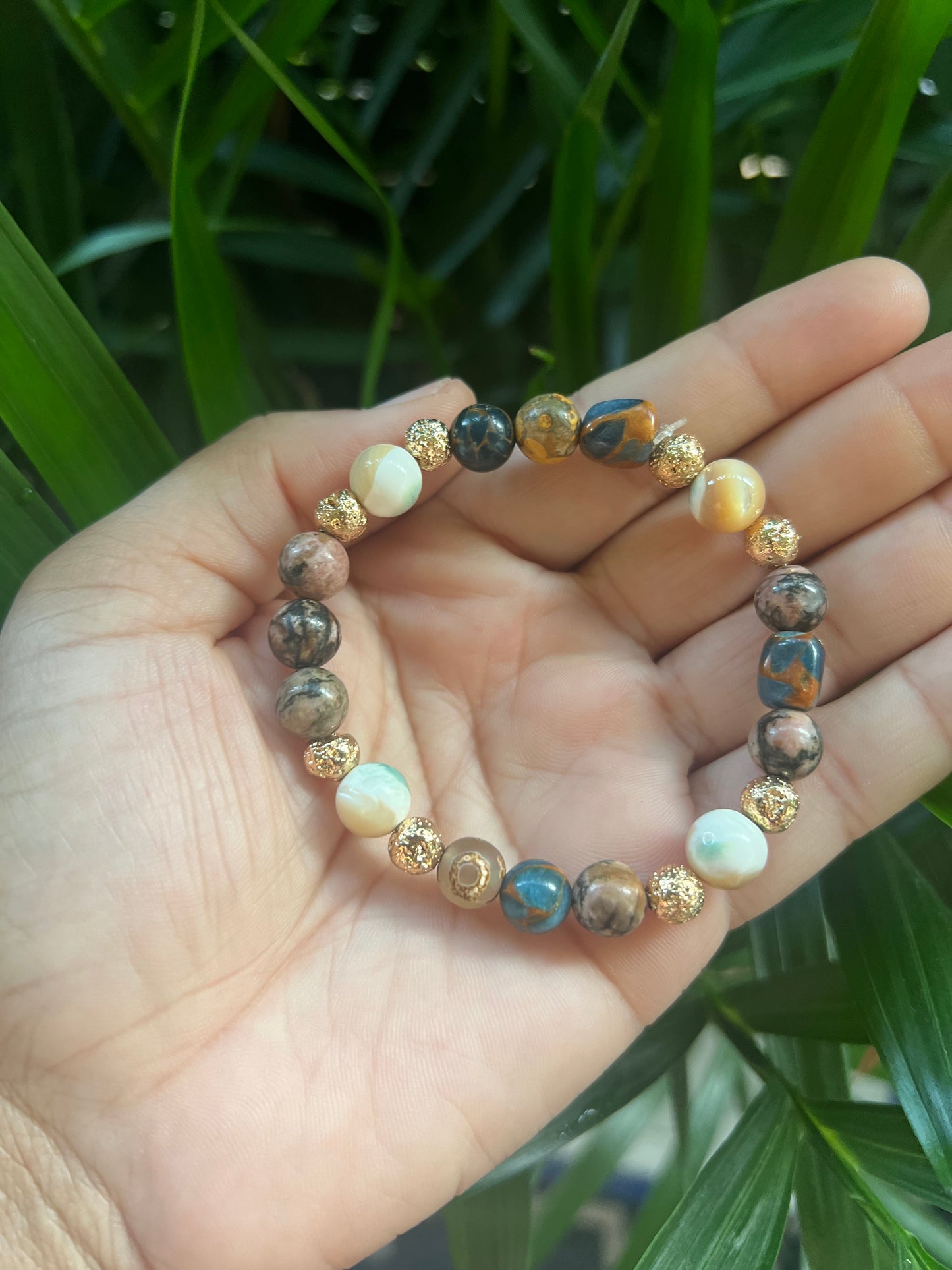 Unisex Stone Bracelet