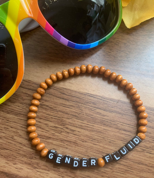 Gender Fluid Pride Bracelet